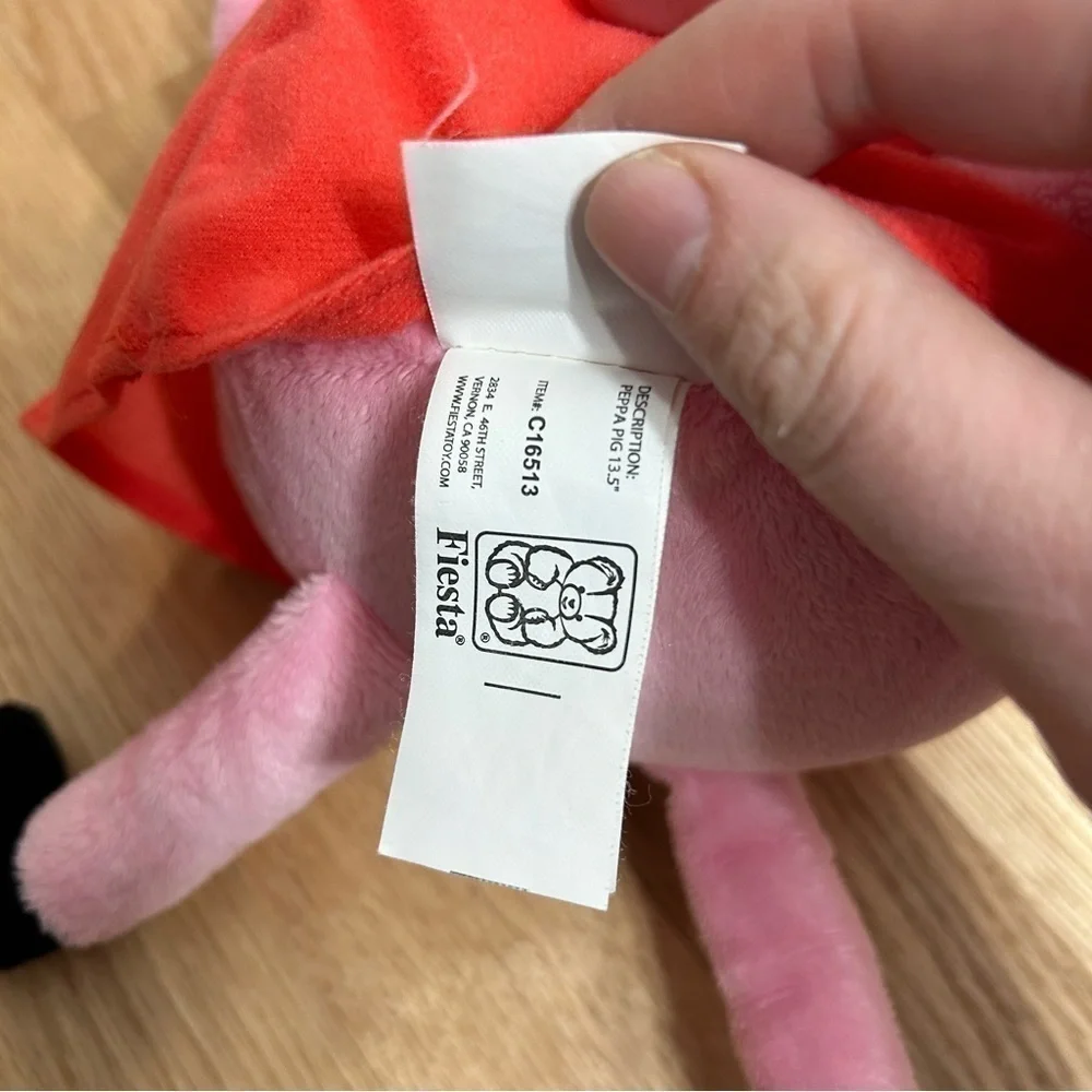 Peppa Pig Plush Stuffed Animal Kids Toy Pink